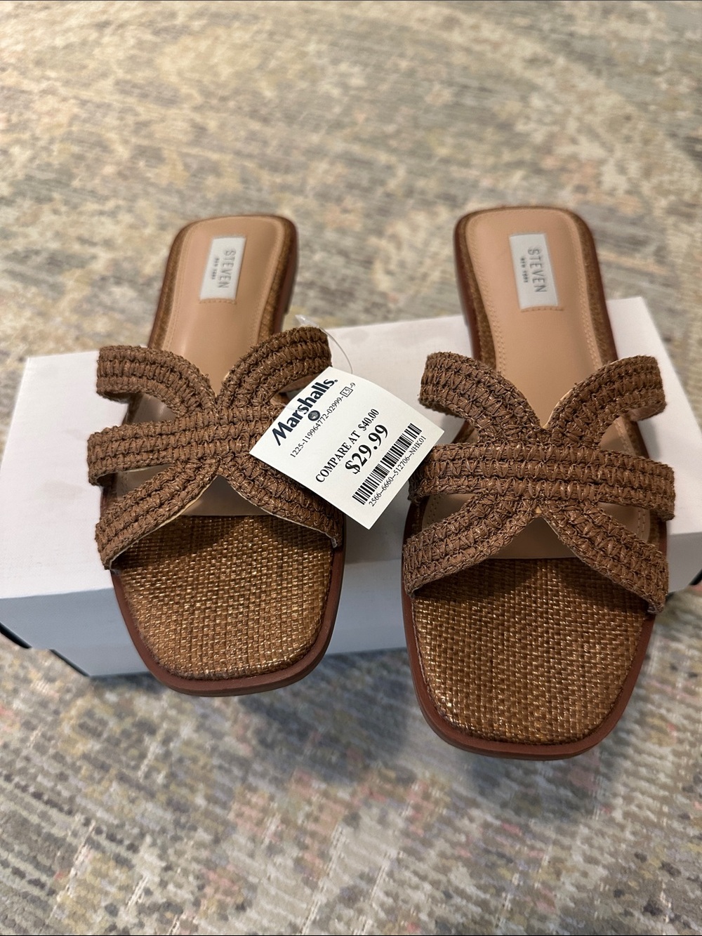 Steven New York Harpo Cross-Strap Sandal